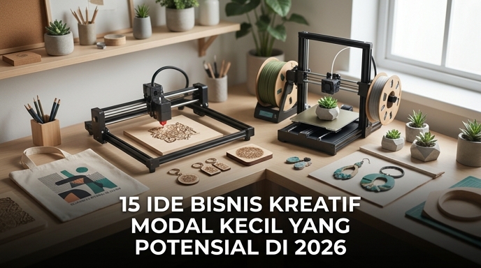 15 Ide Bisnis Kreatif Modal Kecil yang Potensial di 2026