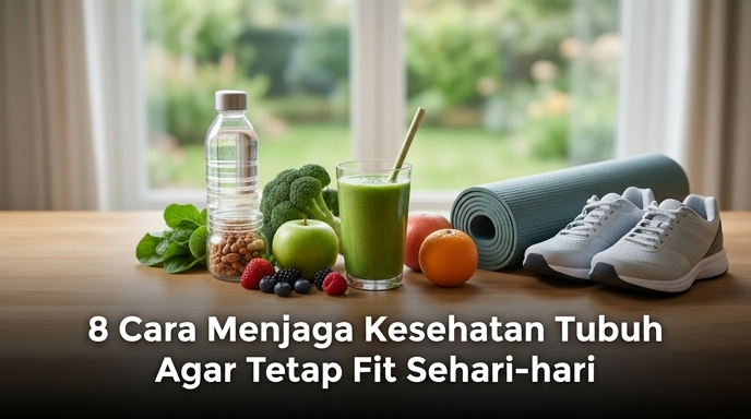 8 Cara Menjaga Kesehatan Tubuh Agar Tetap Fit Sehari-hari