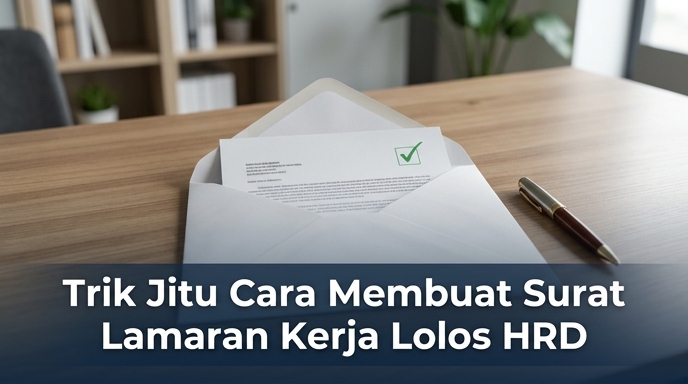 Trik Jitu Cara Membuat Surat Lamaran Kerja Lolos HRD